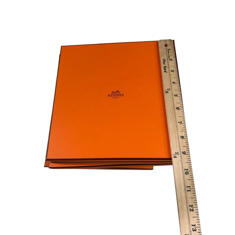 Hermès Paris Orange Gift Boxes Lot of 5 Assorted Sizes Authentic Empty Boxes